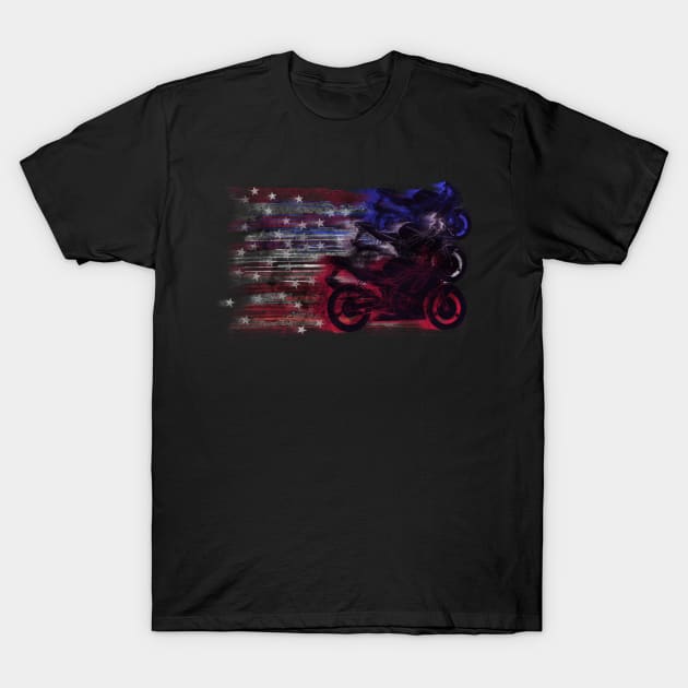 American Racers by MotorManiac T-Shirt by MotorManiac